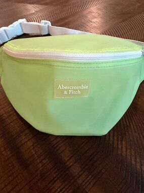 Abercrombie & Fitch Neon Green Belt Bag / Fanny Pack